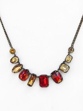 Swarovski Touchstone Crystal Fall Colored Necklace